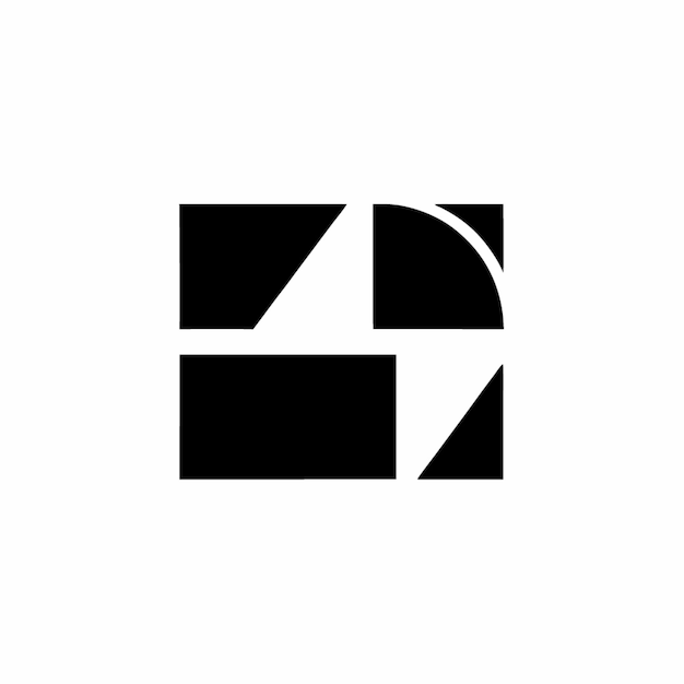 diseño de logotipo geométrico abstracto
