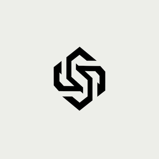 diseño de logotipo geométrico abstracto