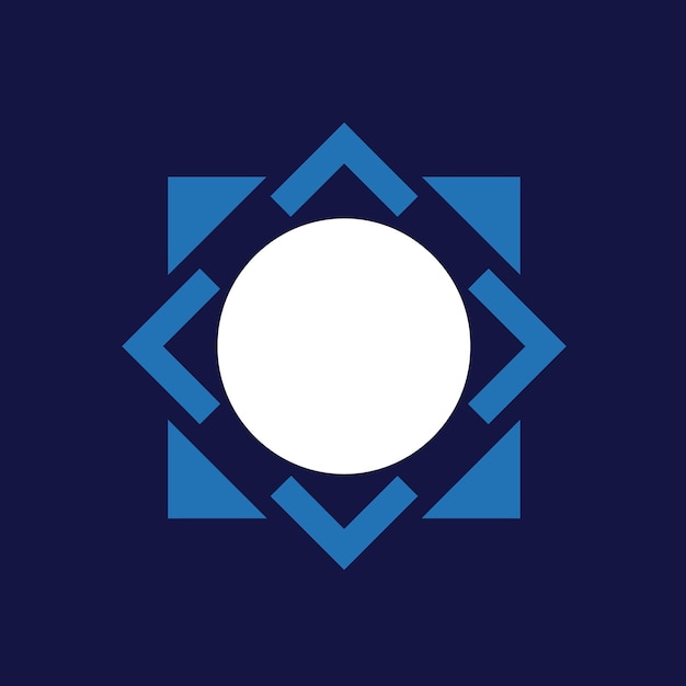 diseño de logotipo geométrico abstracto
