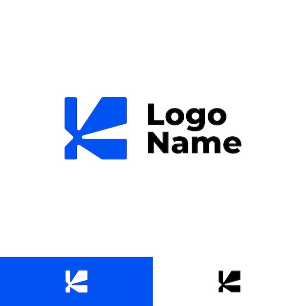 diseño de logotipo geométrico abstracto
