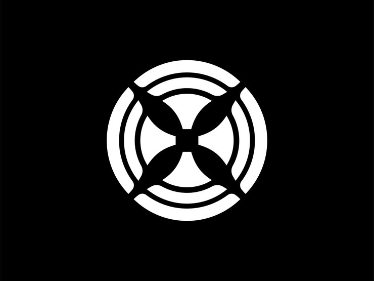 diseño de logotipo geométrico abstracto
