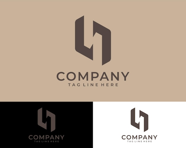 Diseño de logotipo geométrico inicial letra S