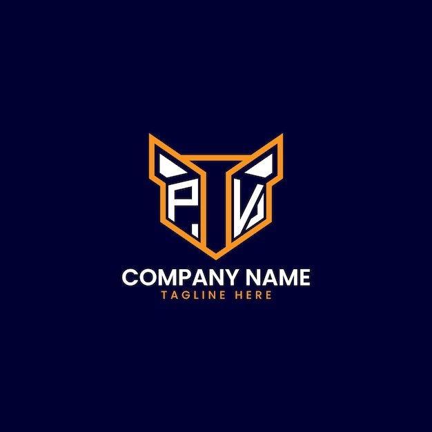 Diseño del logotipo geométrico de TechInspired