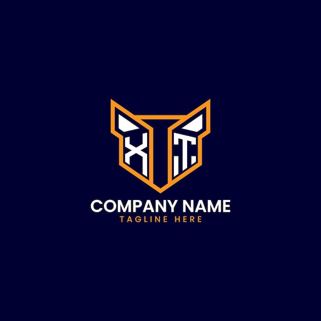 Diseño del logotipo geométrico de TechInspired