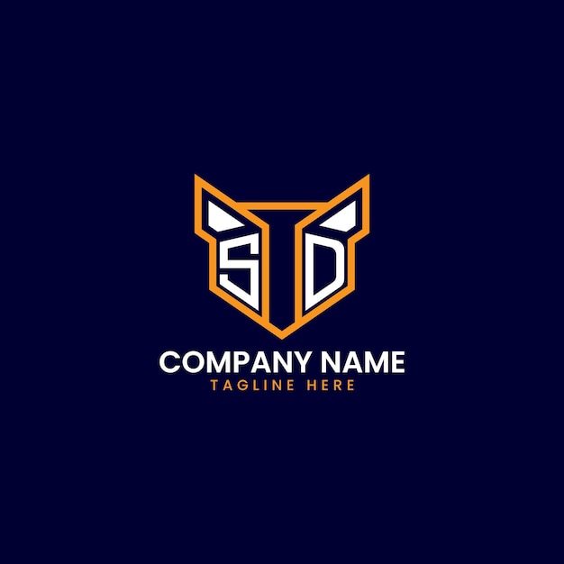 Diseño del logotipo geométrico de TechInspired