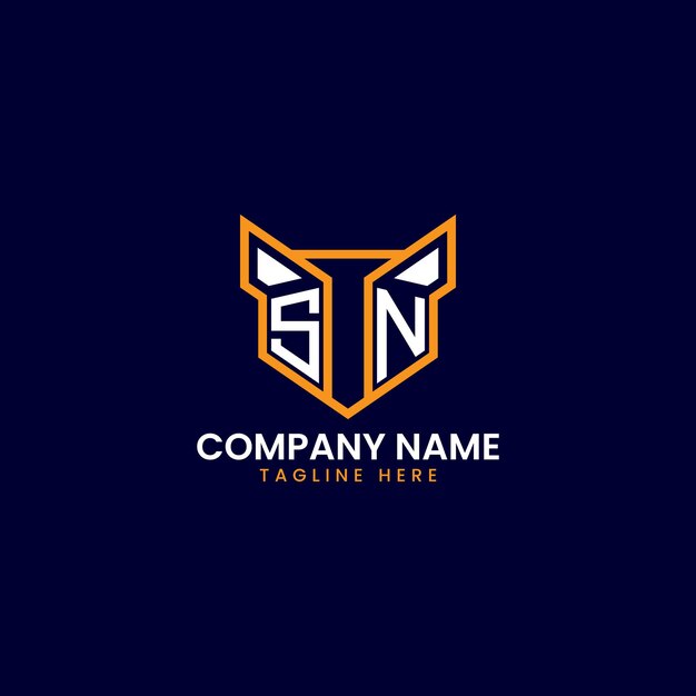 Diseño del logotipo geométrico de TechInspired