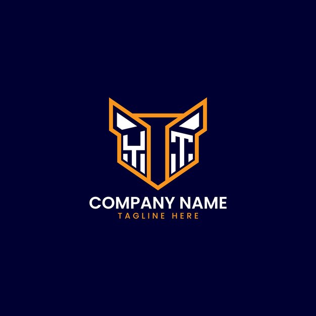 Diseño del logotipo geométrico de TechInspired