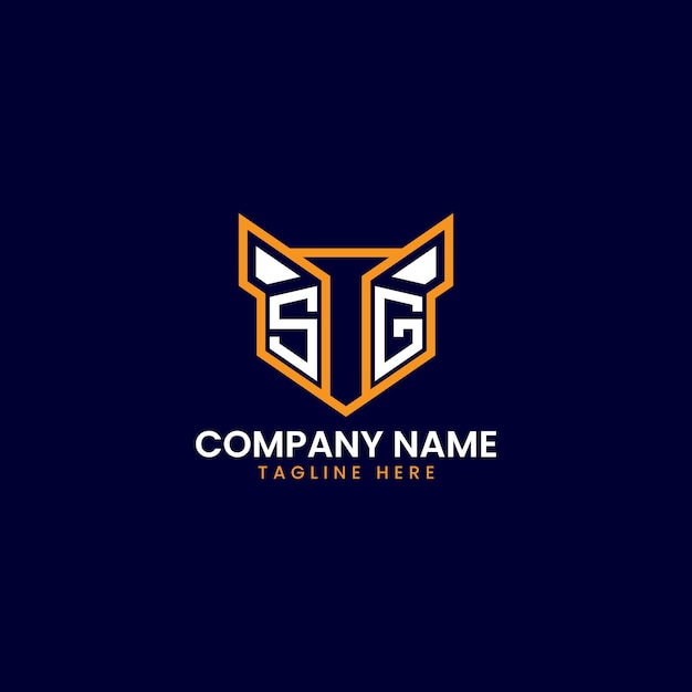 Diseño del logotipo geométrico de TechInspired