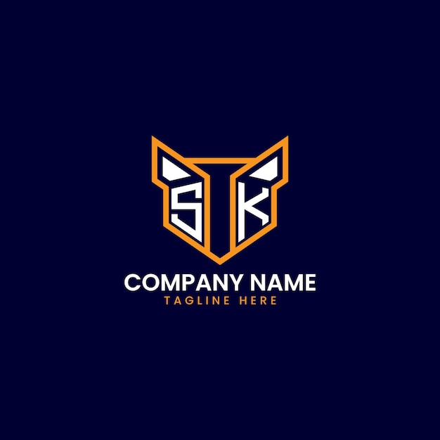 Diseño del logotipo geométrico de TechInspired