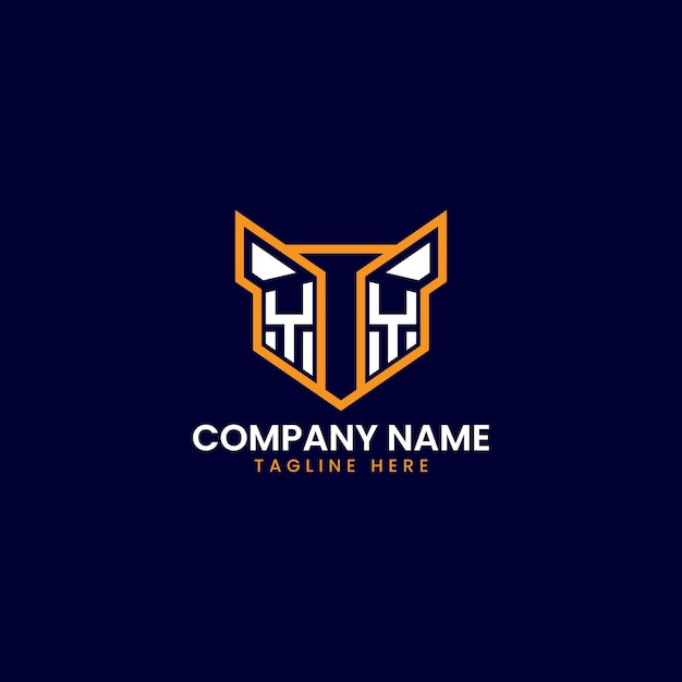 Diseño del logotipo geométrico de TechInspired