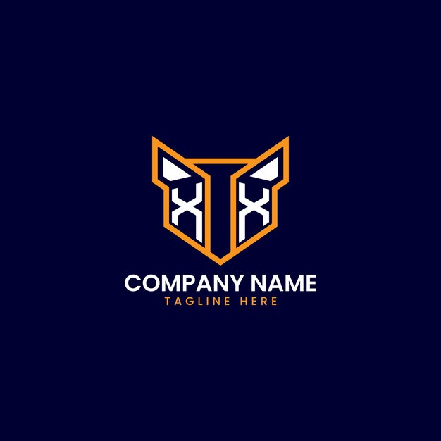 Diseño del logotipo geométrico de TechInspired