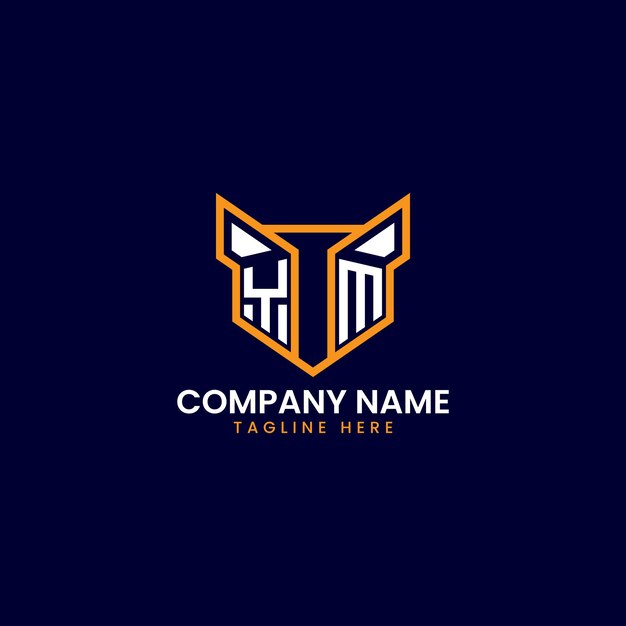 Diseño del logotipo geométrico de TechInspired