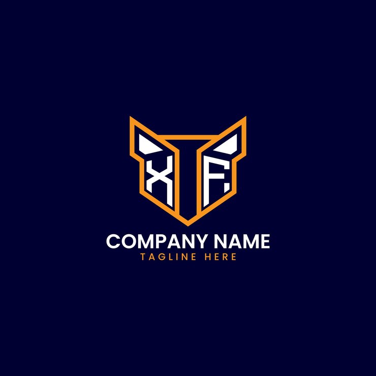 Vector diseño del logotipo geométrico de techinspired