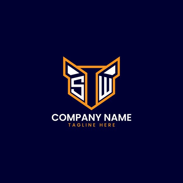 Diseño del logotipo geométrico de TechInspired