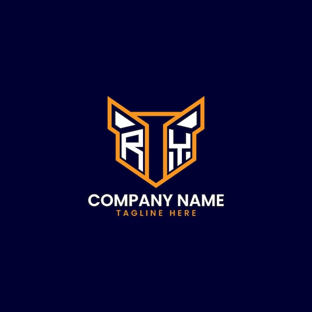 Diseño del logotipo geométrico de TechInspired
