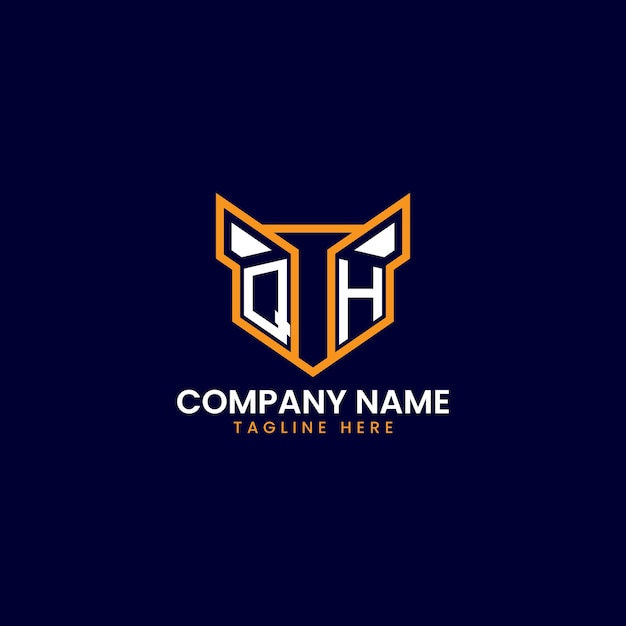 Diseño del logotipo geométrico de TechInspired