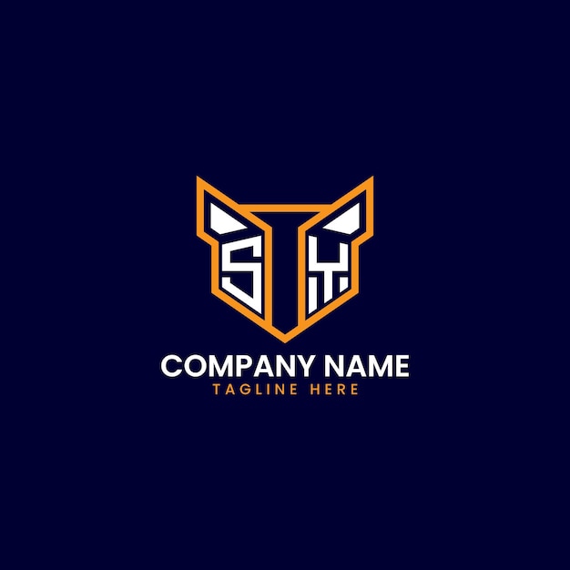 Diseño del logotipo geométrico de TechInspired