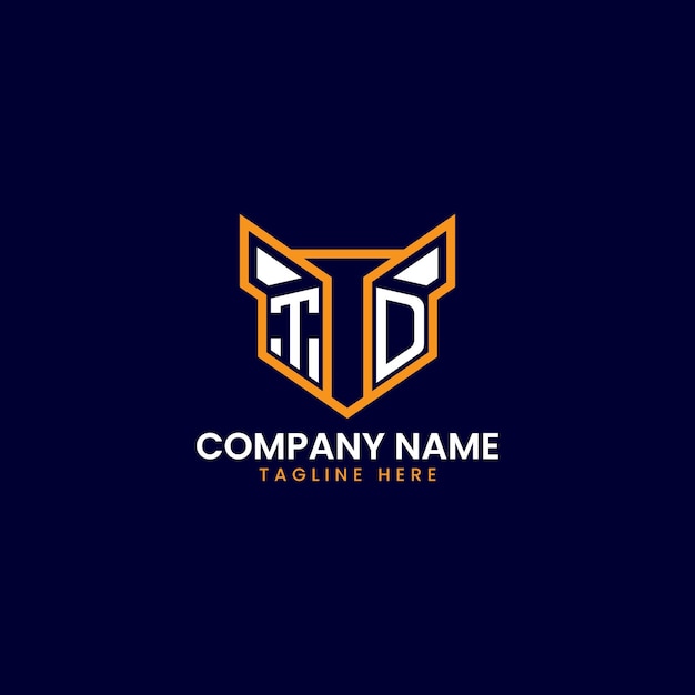 Diseño del logotipo geométrico de TechInspired
