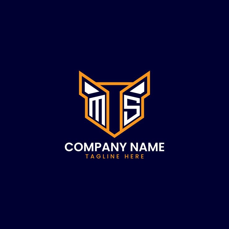 Vector diseño del logotipo geométrico de techinspired
