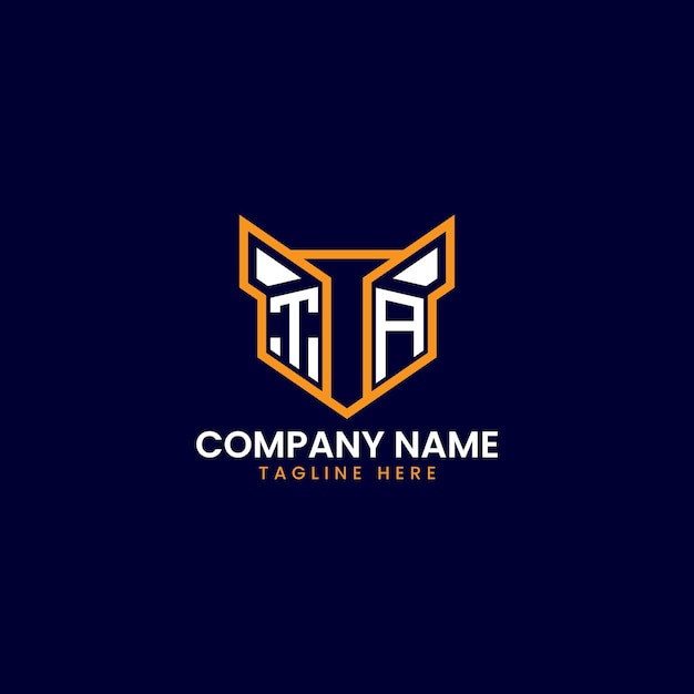 Diseño del logotipo geométrico de TechInspired