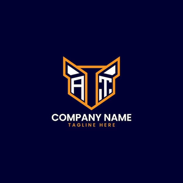 Diseño del logotipo geométrico de TechInspired