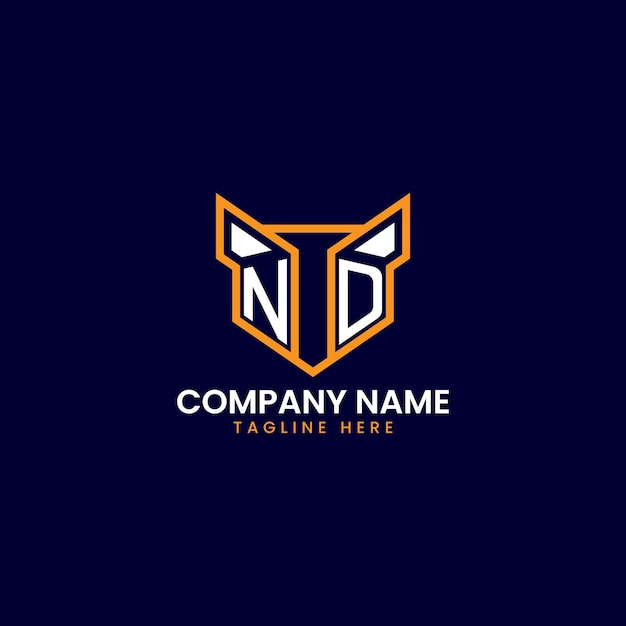 Diseño del logotipo geométrico de TechInspired