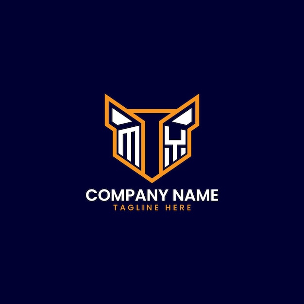 Diseño del logotipo geométrico de TechInspired