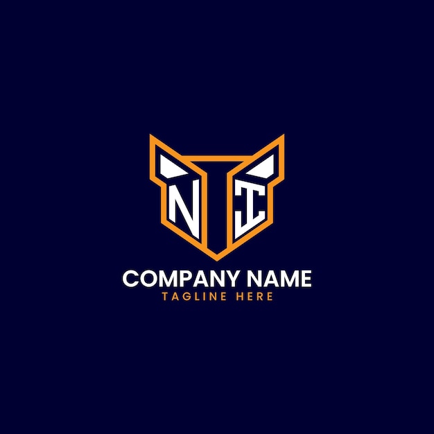 Diseño del logotipo geométrico de TechInspired