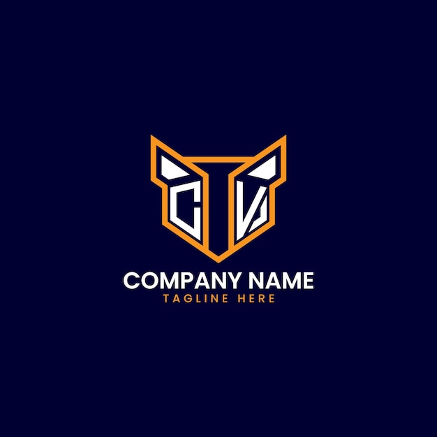 Diseño del logotipo geométrico de TechInspired