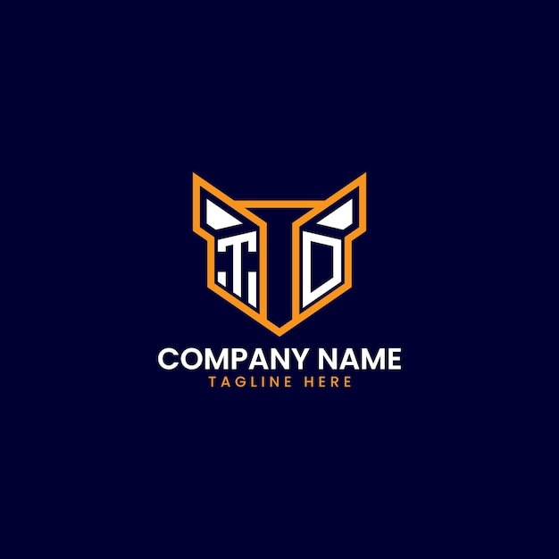Diseño del logotipo geométrico de TechInspired