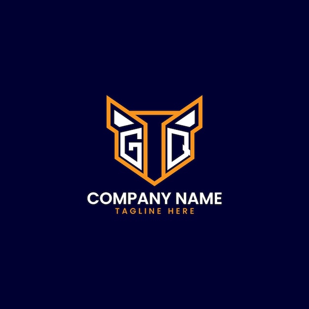 Diseño del logotipo geométrico de TechInspired