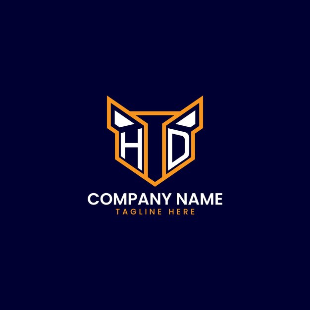 Diseño del logotipo geométrico de TechInspired