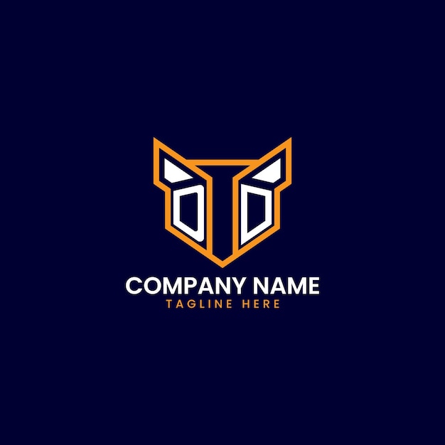 Diseño del logotipo geométrico de TechInspired