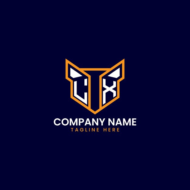 Diseño del logotipo geométrico de TechInspired