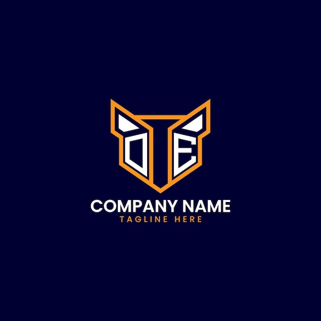 Diseño del logotipo geométrico de TechInspired