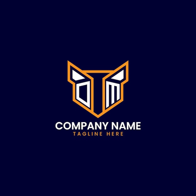 Diseño del logotipo geométrico de TechInspired