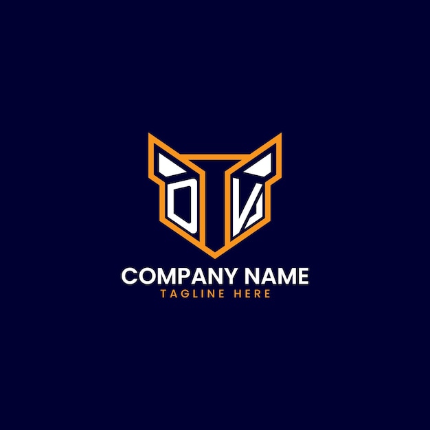 Diseño del logotipo geométrico de TechInspired