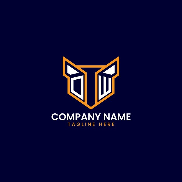 Diseño del logotipo geométrico de TechInspired