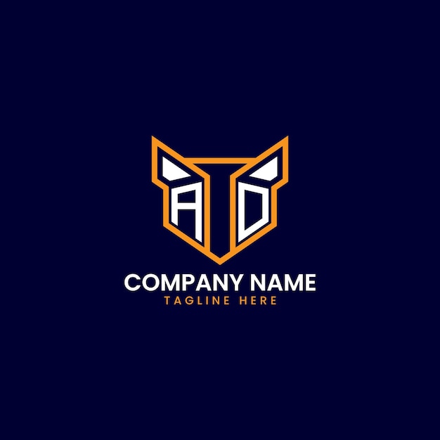 Diseño del logotipo geométrico de TechInspired