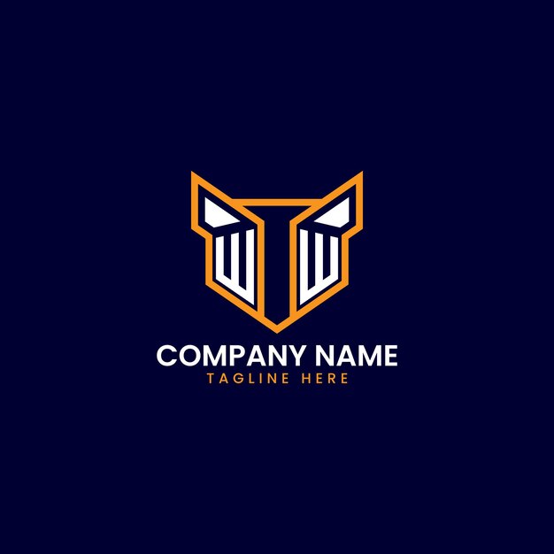 Diseño del logotipo geométrico de TechInspired