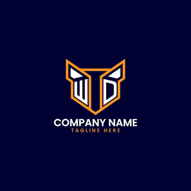 Diseño del logotipo geométrico de TechInspired