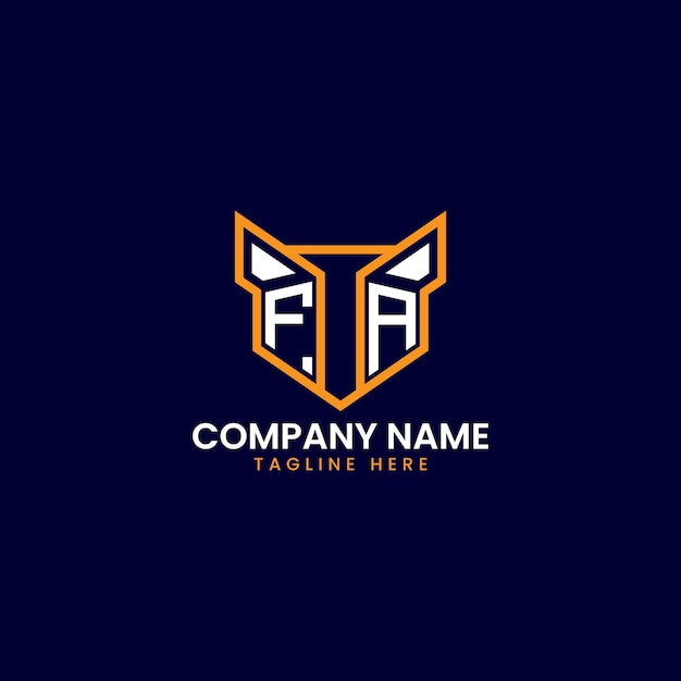 Diseño del logotipo geométrico de TechInspired
