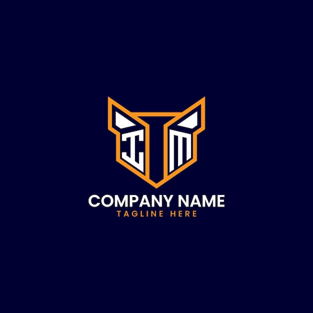 Diseño del logotipo geométrico de TechInspired