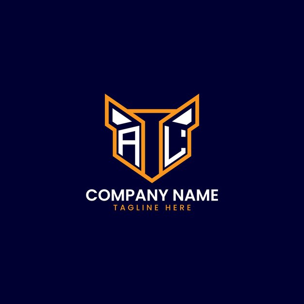 Diseño del logotipo geométrico de TechInspired