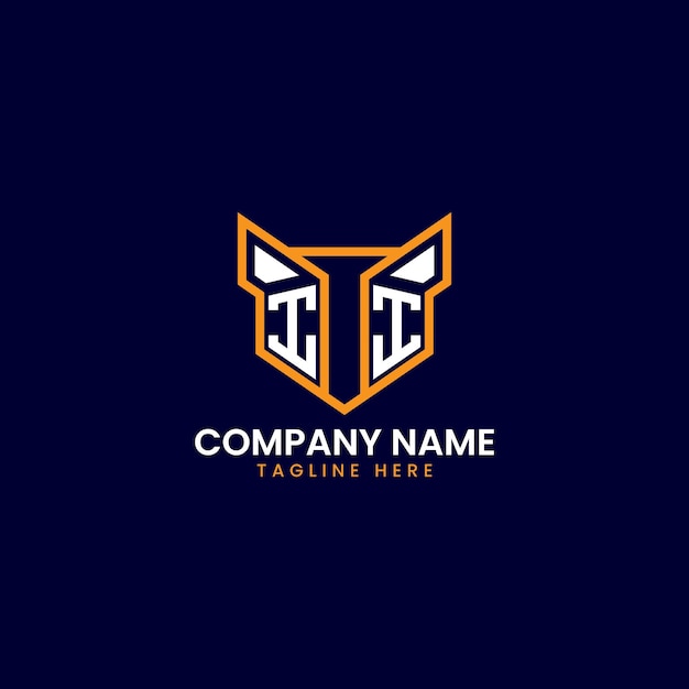 Diseño del logotipo geométrico de TechInspired
