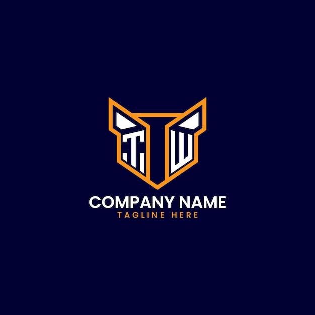 Diseño del logotipo geométrico de TechInspired