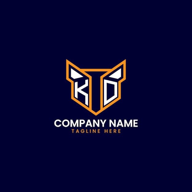 Diseño del logotipo geométrico de TechInspired