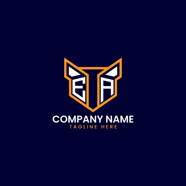 Diseño del logotipo geométrico de TechInspired