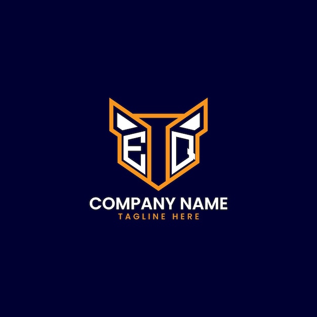 Diseño del logotipo geométrico de TechInspired