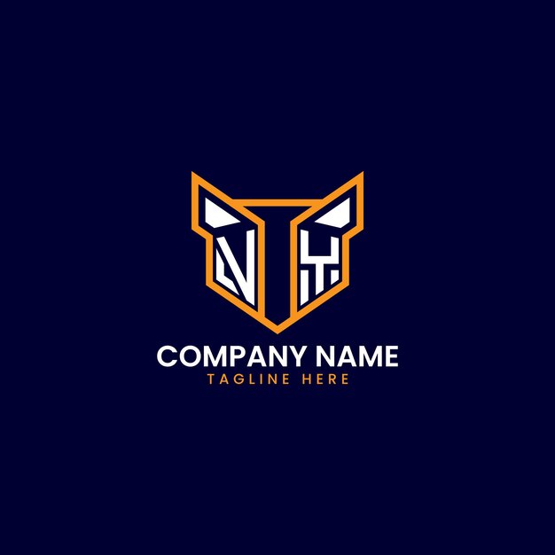 Diseño del logotipo geométrico de TechInspired